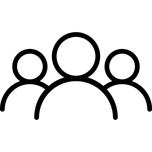 Grafik mit Figuren als Symbol für Teamaufgabe